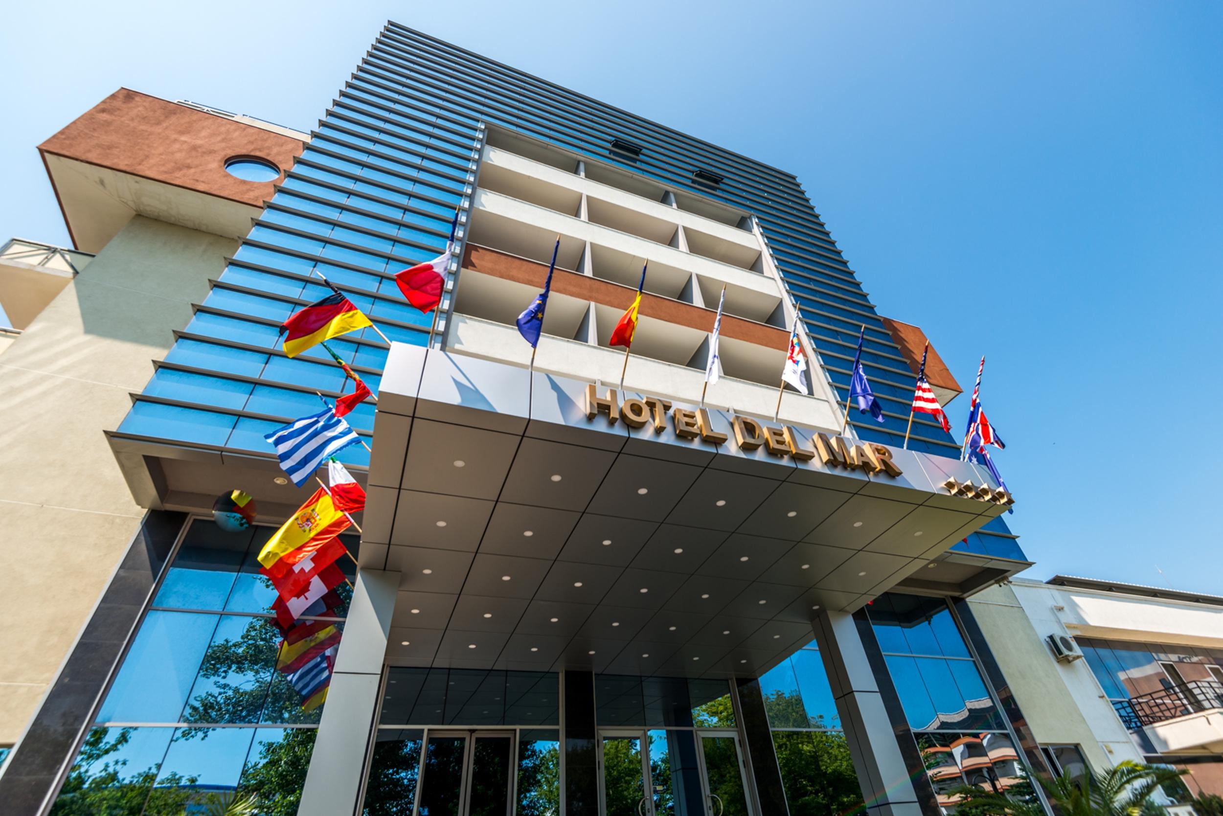 Hotel Del Mar & Conference Center Mamaia Exteriör bild